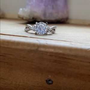 Sterling Cubic Zirconium Ring